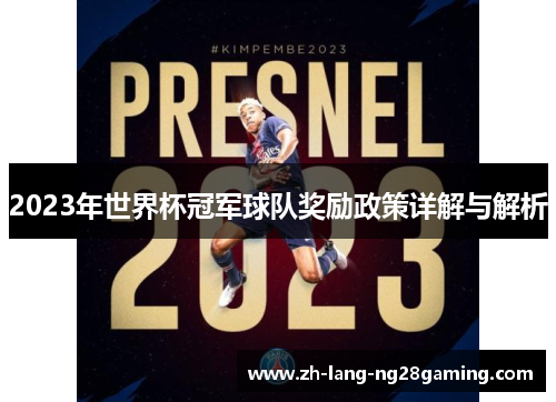2023年世界杯冠军球队奖励政策详解与解析